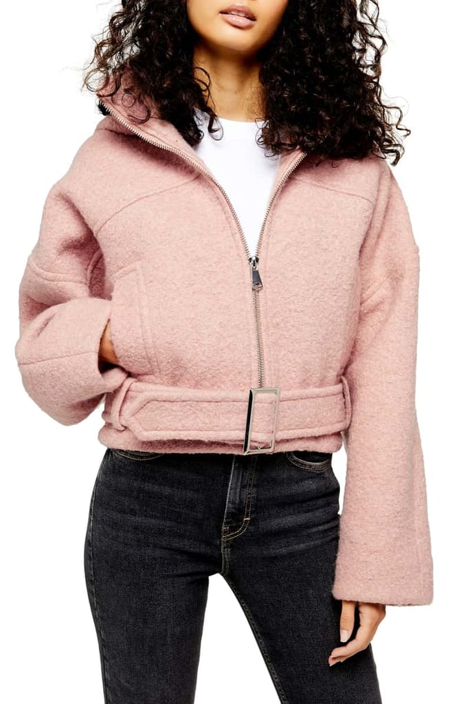 fleece jacket topshop