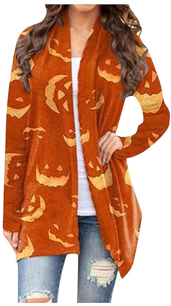 Casual Close-Fitting Cardigan Jacket | The Best Halloween Loungewear ...