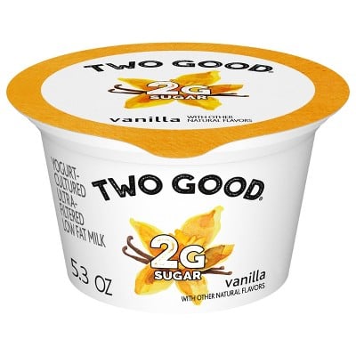 TWO GOOD Low Fat Lower Sugar Vanilla Greek Yoghurt