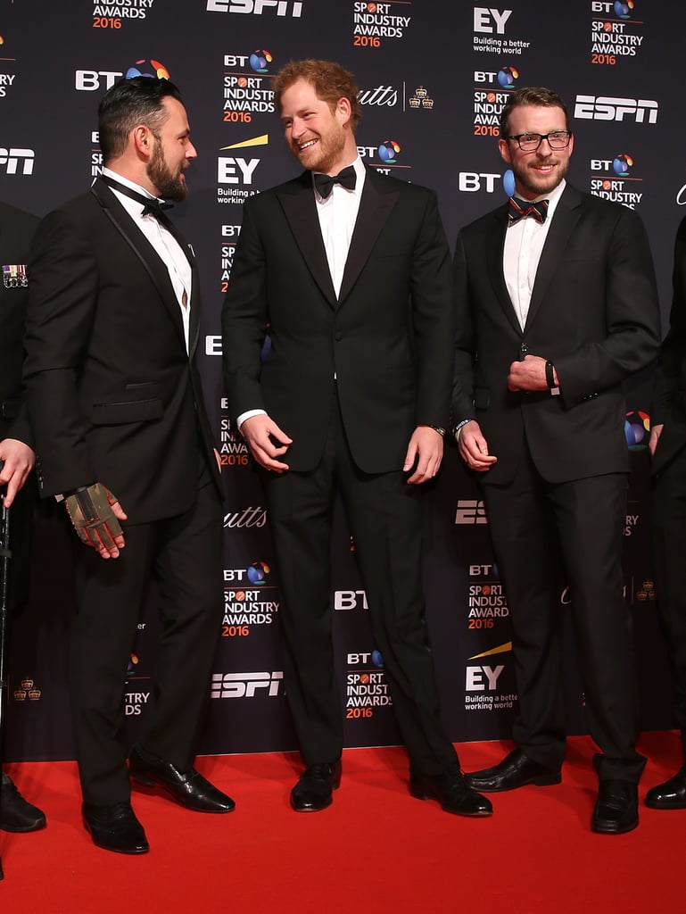 Prince Harry at Sport Industry Awards April 2016