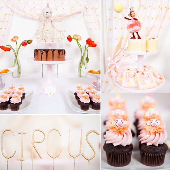 A Lovely, Whimsical Pink Circus Birthday Party