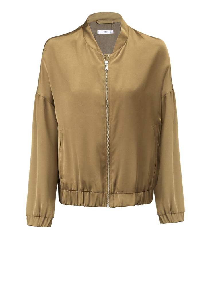 Satin Bomber Jacket ($80)