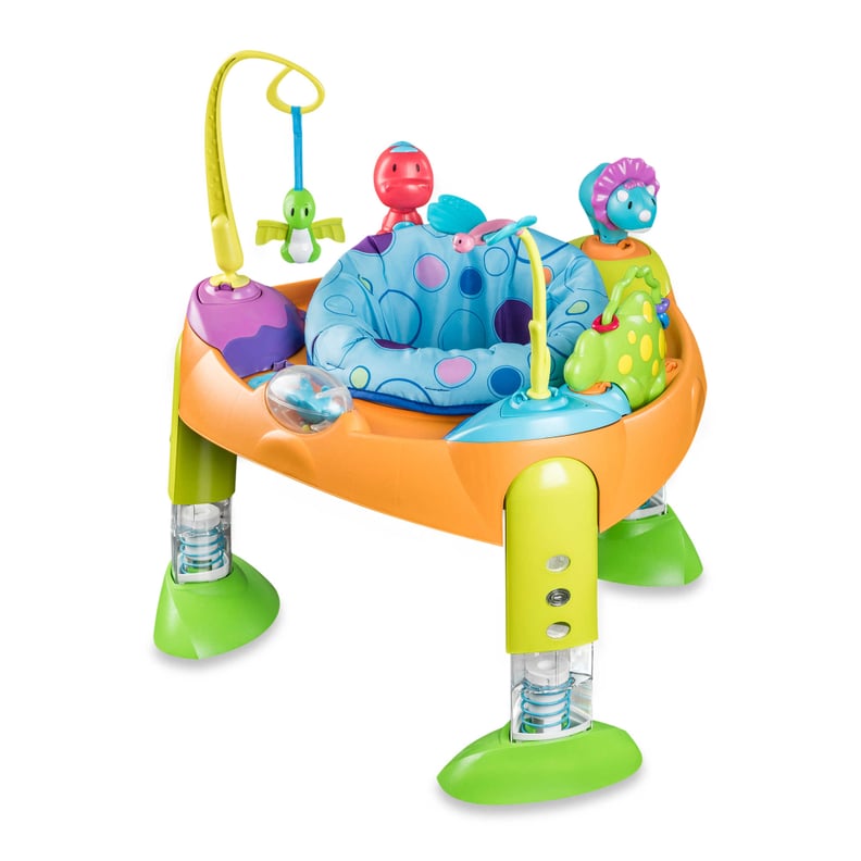 Evenflo ExerSaucer Fast Fold + Go Bounce-A-Saurus