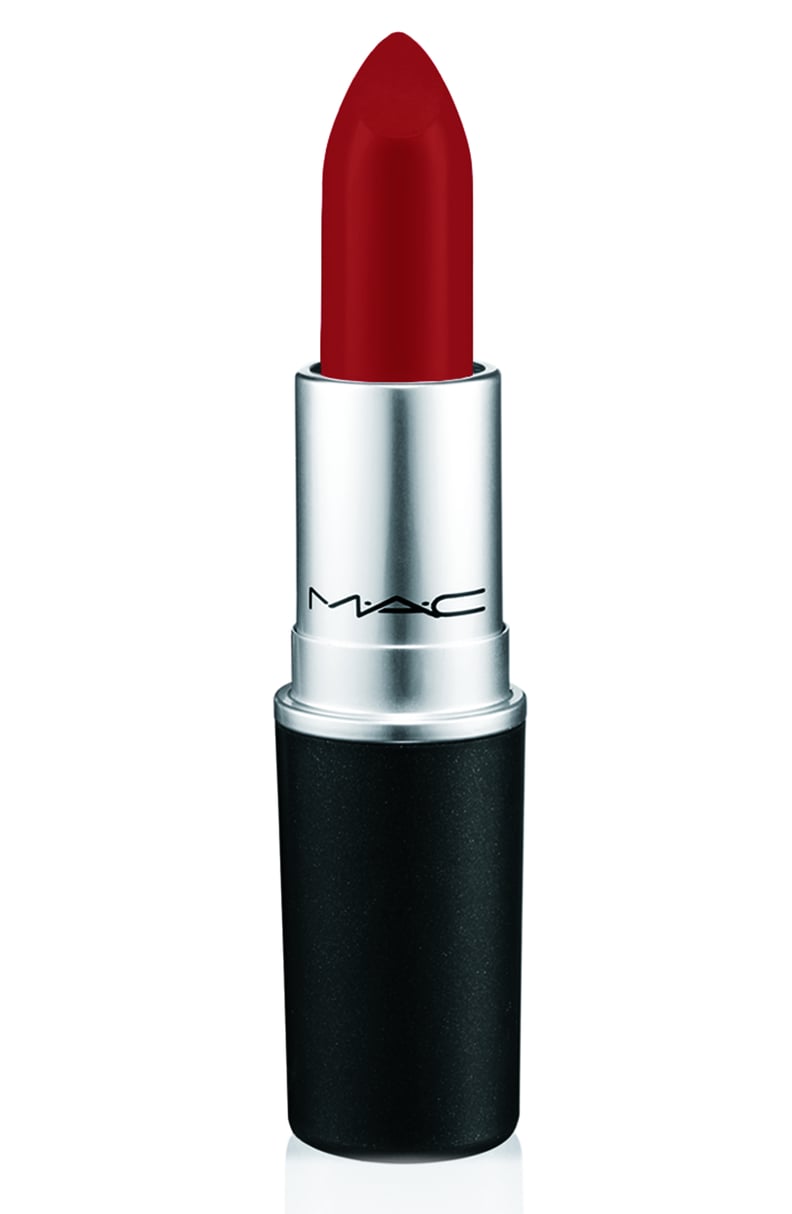 Mia Moretti For MAC Lipstick in Cherry Red
