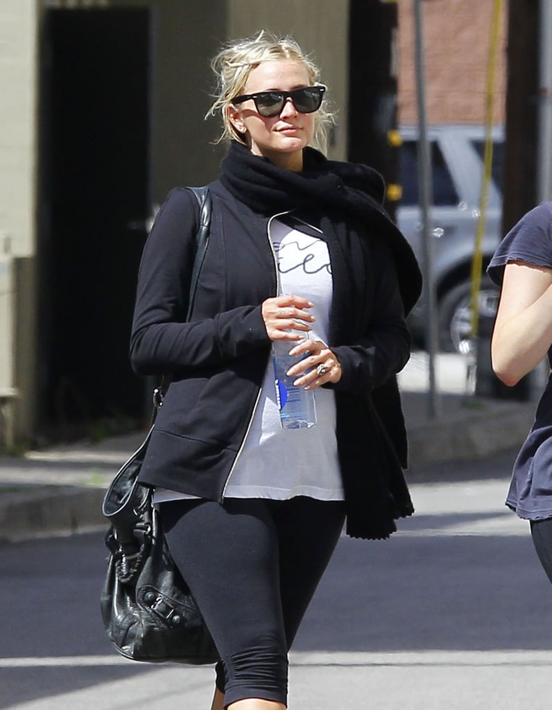 Ashlee Simpson may be quite pregnant, but it didn't stop her from working out on Thursday in LA.