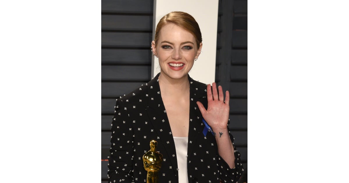 Emma Stone Best Celebrity Tattoos POPSUGAR Celebrity Photo 7