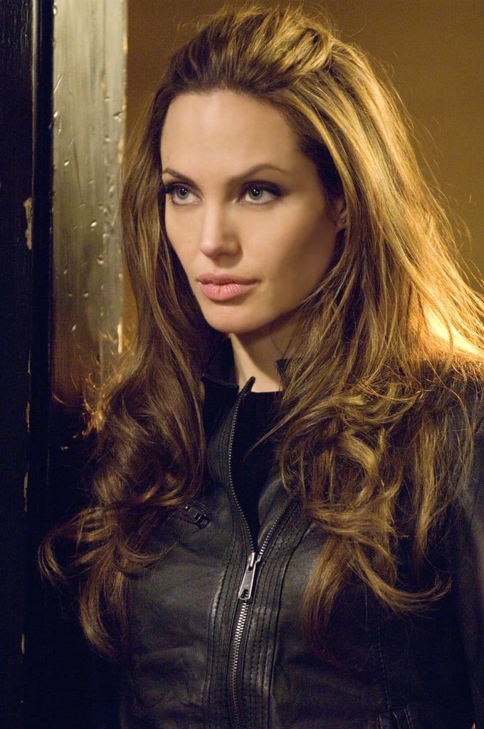 Angelina was drop-dead gorgeous in 2008's Wanted.