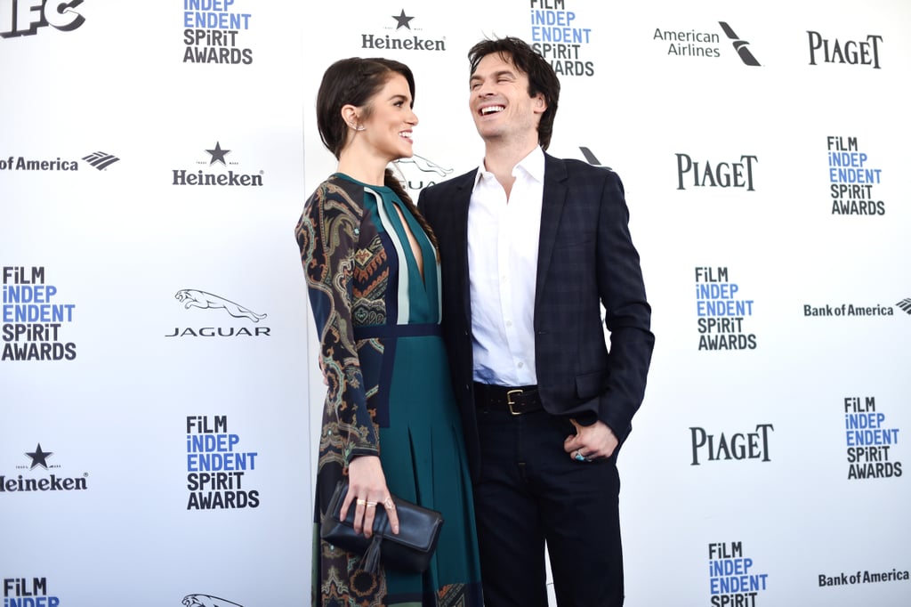 Ian Somerhalder and Nikki Reed at Spirit Awards 2016