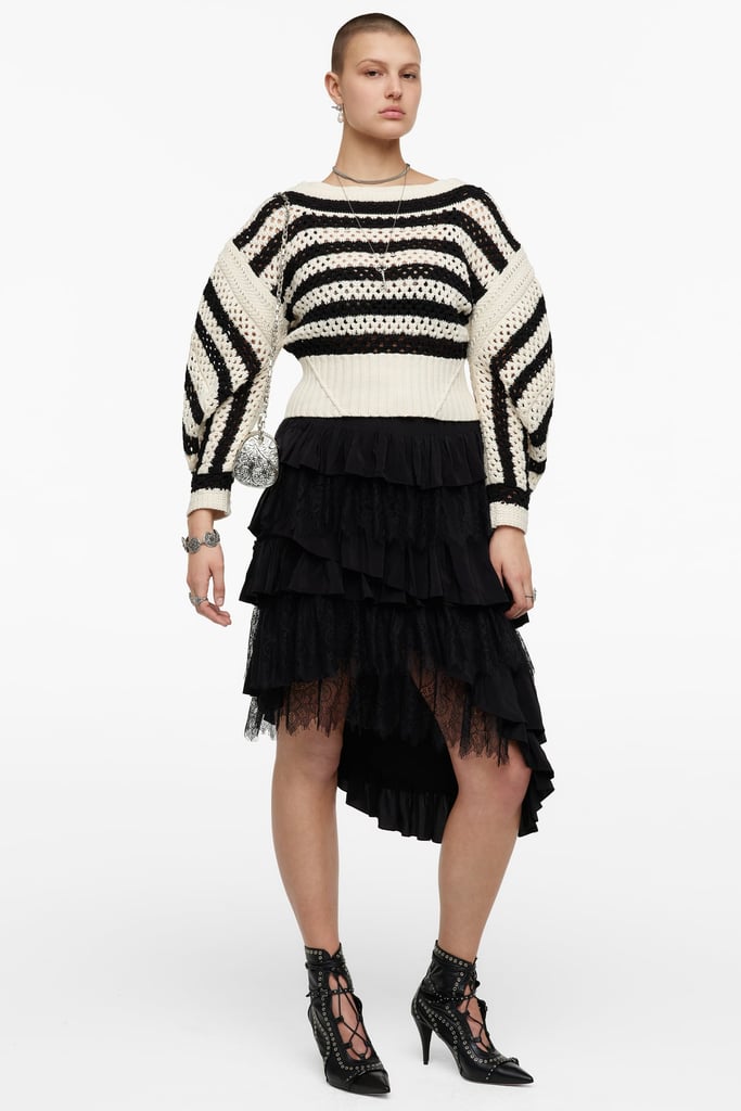 A Striped Sweater: Zara Striped Sweater Limited Edition