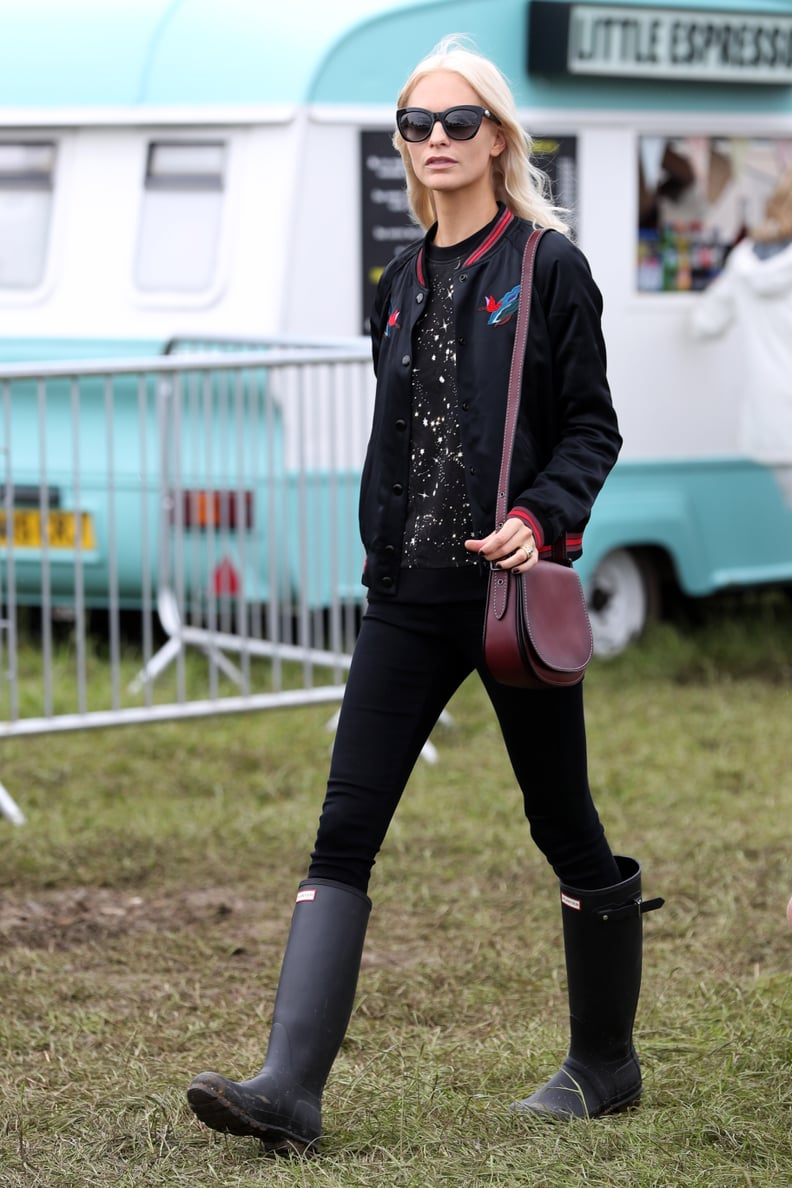 Poppy Delevingne at Glastonbury 2016