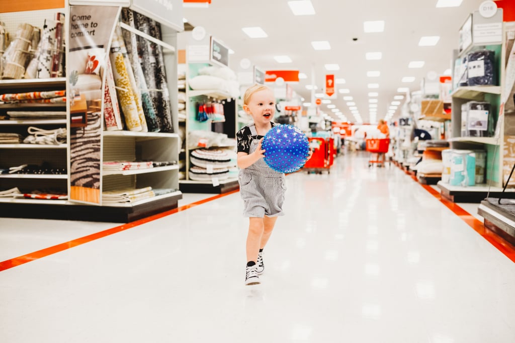 Rainbow Baby Pregnancy Photo Shoot at Target