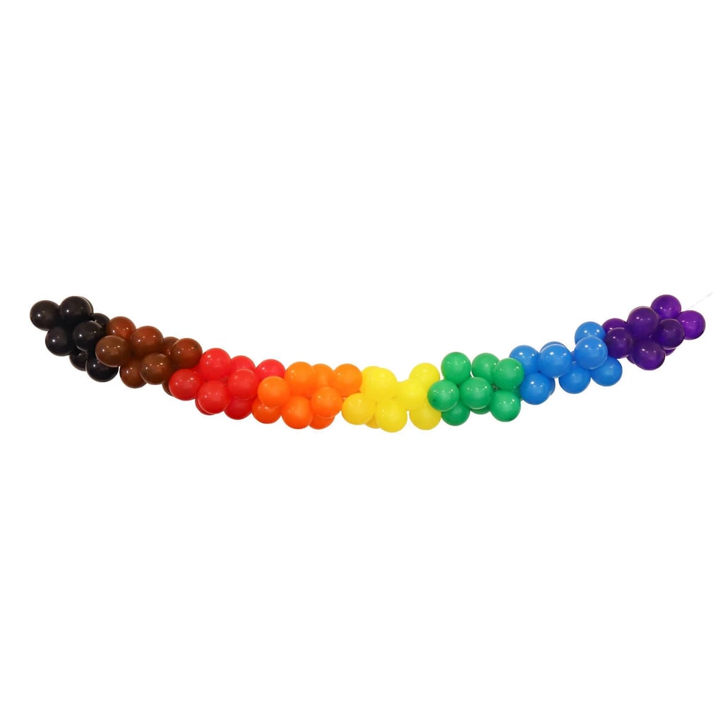 80ct Extra Large Rainbow Balloon Arch