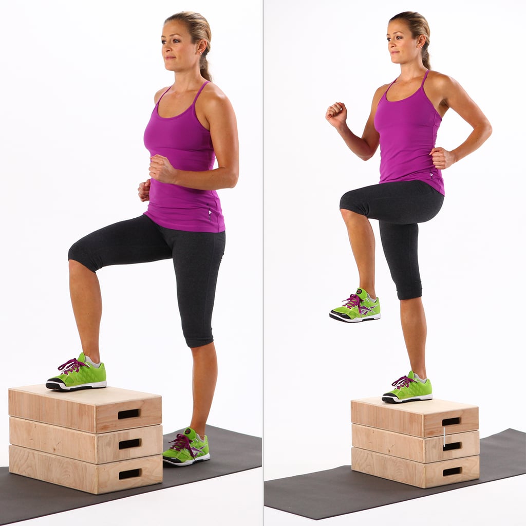 7 Leg Exercises Using A Box