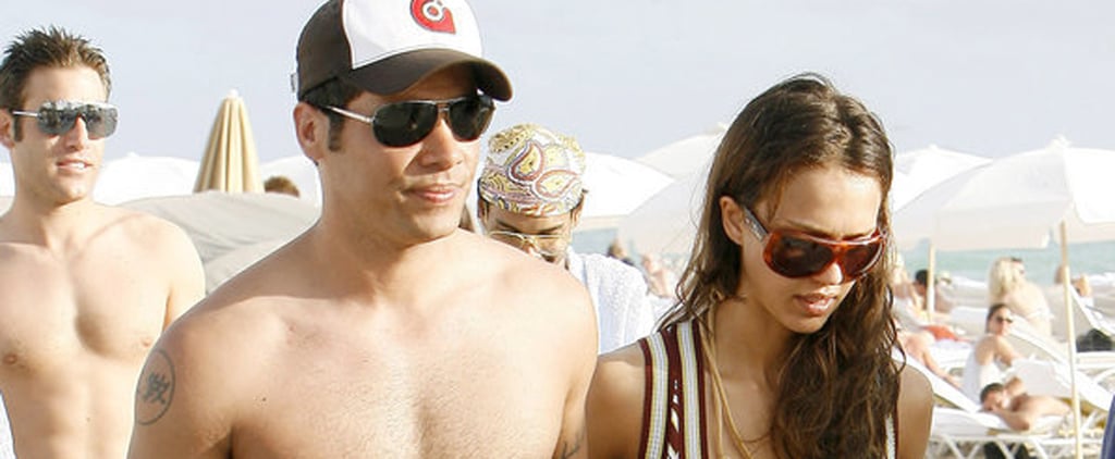 Photos of Celebrity Couples on the Beach
