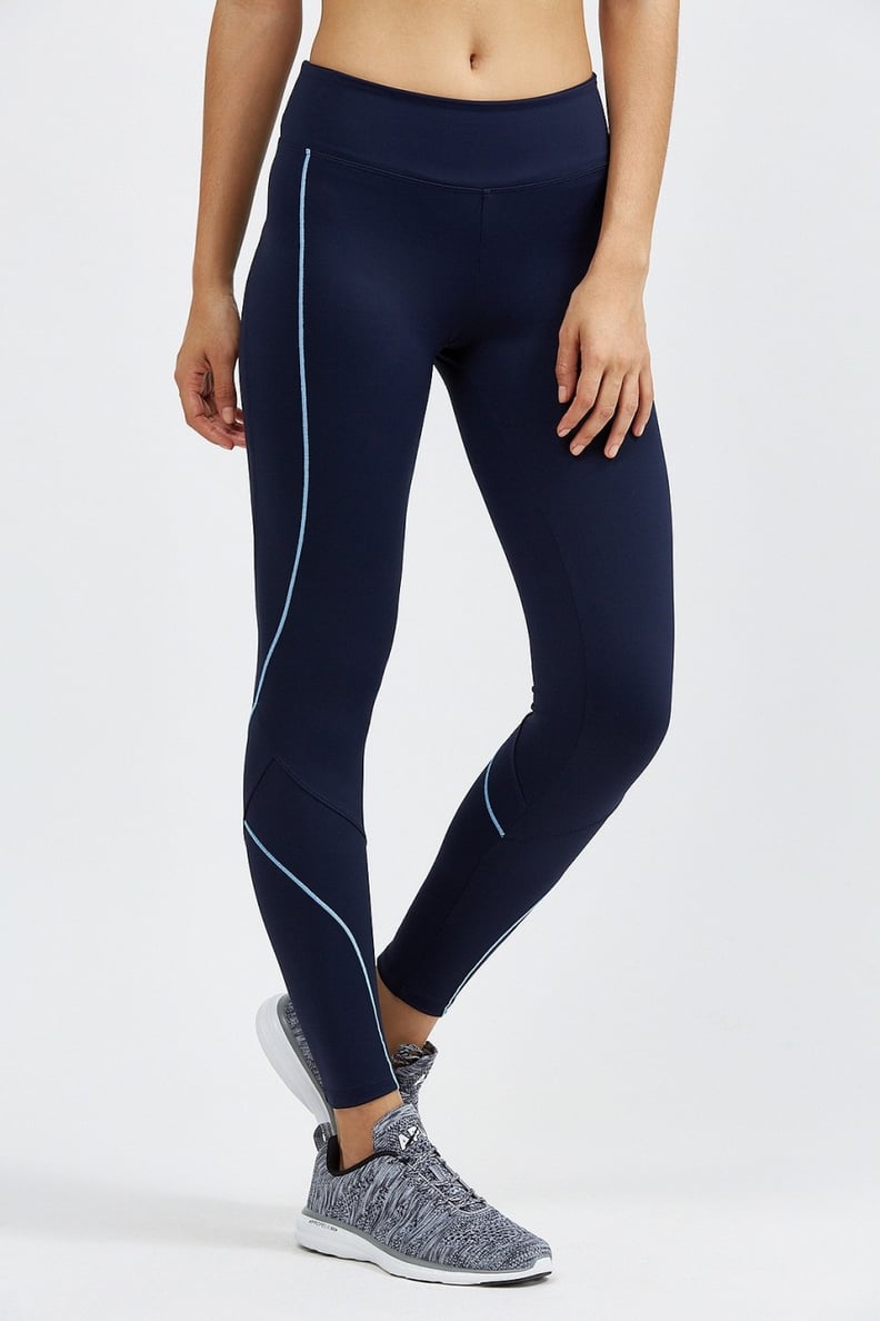 MRULIC yoga pants Yoga Leggings For Womens Ankle Length Pants For Running  Sports High Waist Fitness Leggings Yoga Pants Dark blue + L