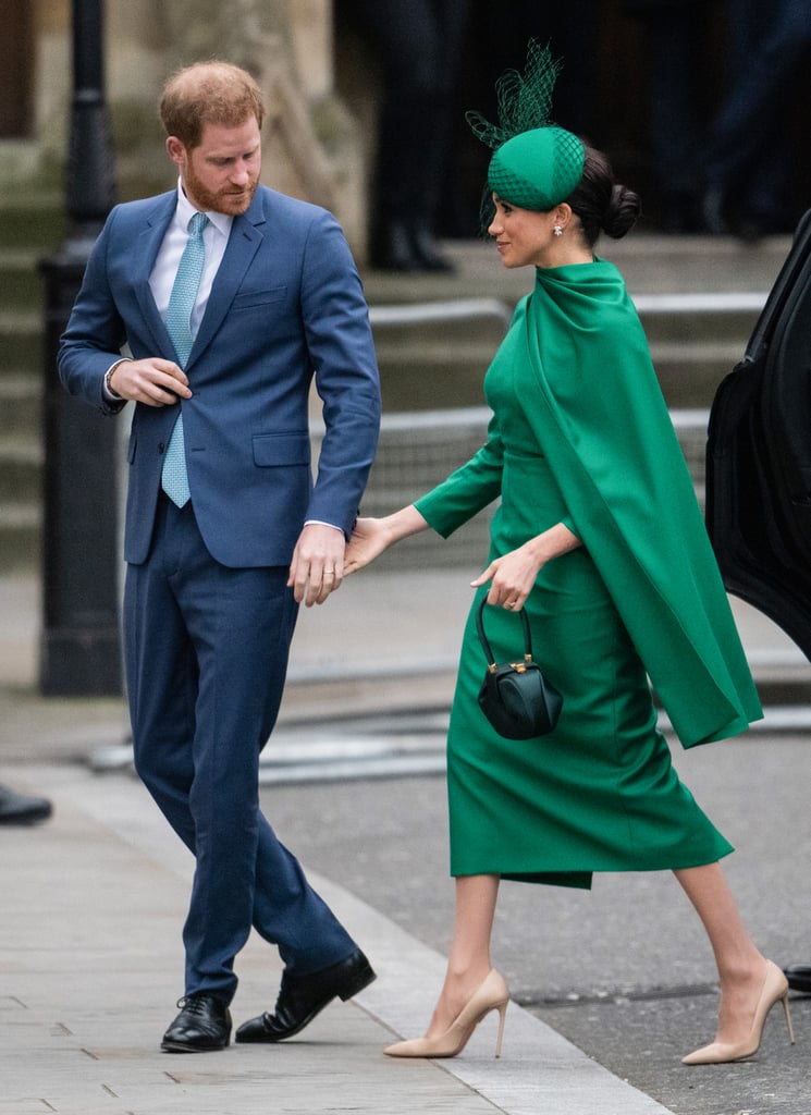 Prince Harry and Meghan Markle at the Commonwealth Day Service in 2020