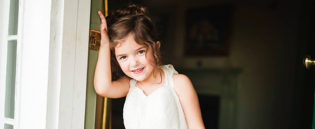 Toddler Wears Late Mom's Wedding Dress