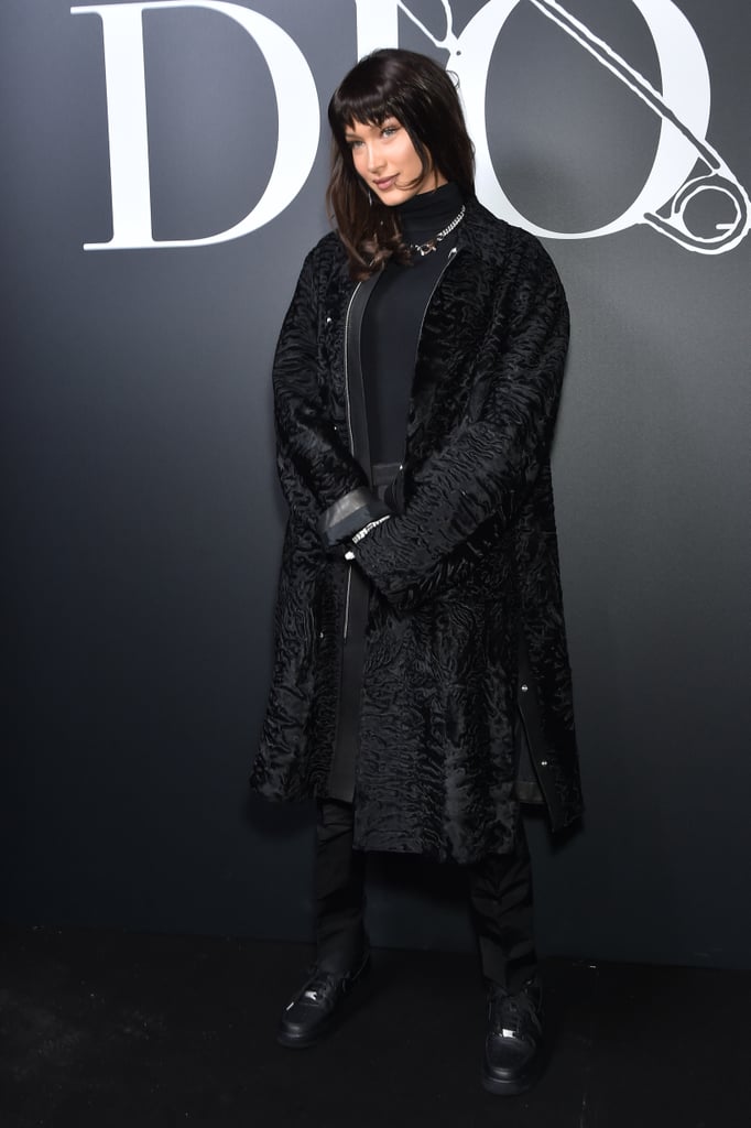 Bella Hadid's Dior Homme Look at Paris Fashion Week — Photos