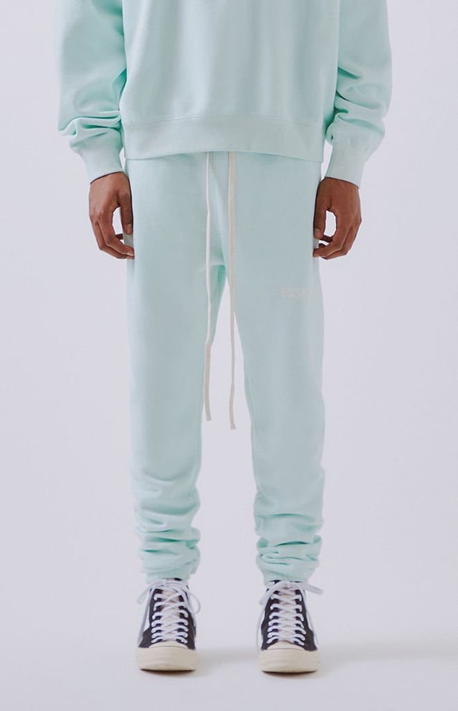 mint green sweatpants