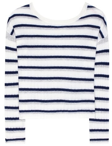 81 Hours Calanta Striped Cashmere Sweater 18 Cashmere Knits That
