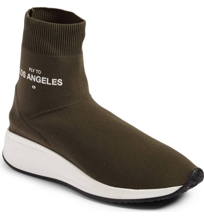 Joshua Sanders Fly To High Top Sock Sneaker