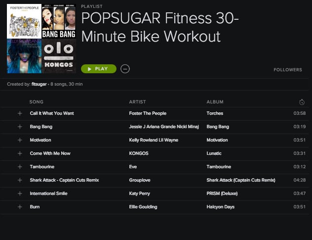 Fast and Fun Bike Playlist