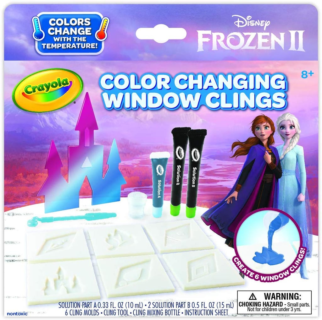 A Window Art Gift For Five Year Old: Crayola Frozen 2 Window Clings