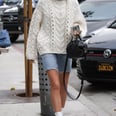 Hailey Baldwin Wore the Most Unexpected Pair of Pants With Her Fall Sweater