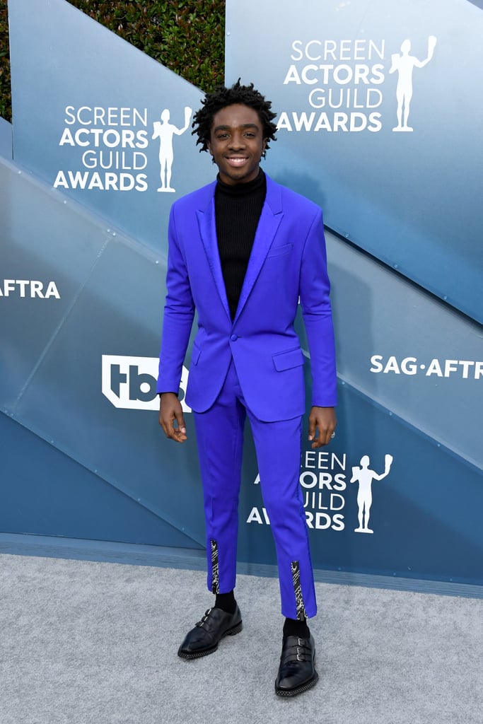 Caleb McLaughlin at the 2020 SAG Awards