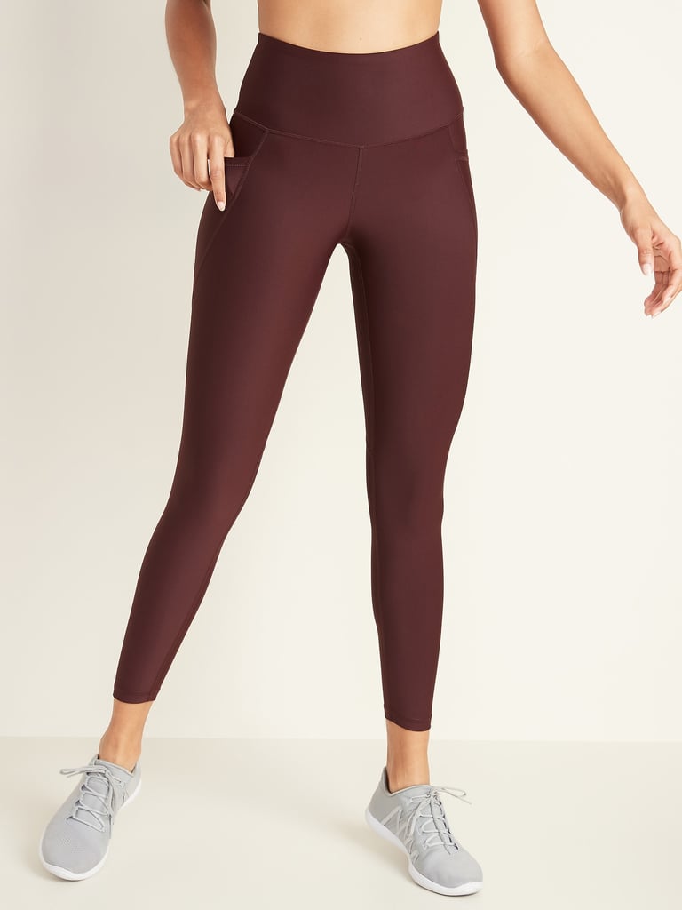 High-Waisted Elevate Powersoft 7/8-Length Side-Pocket Leggings