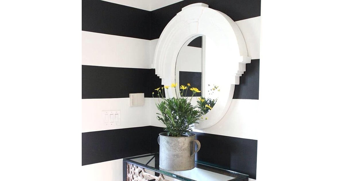 The find this round bathroom mirror. HomeGoods Decor POPSUGAR Home Photo 51