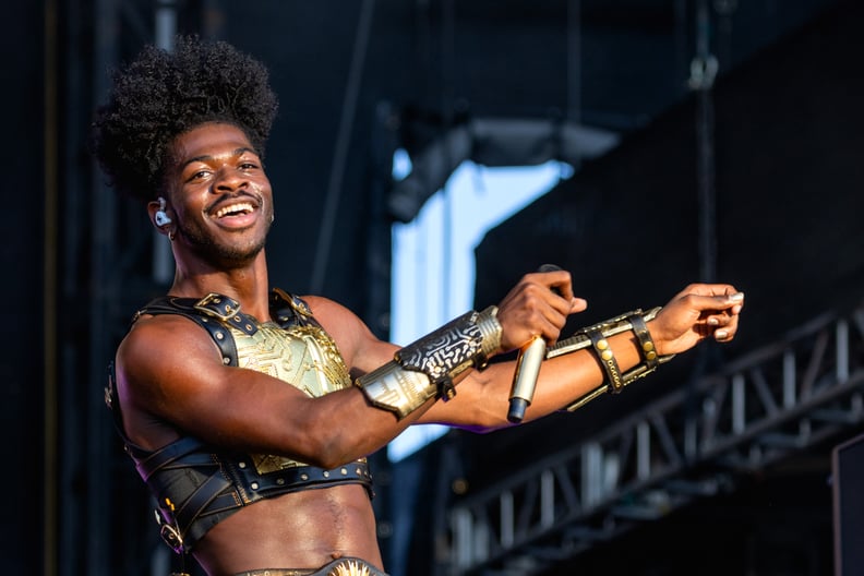 Lil Nas X performing at Austin City Limits Music Festival.