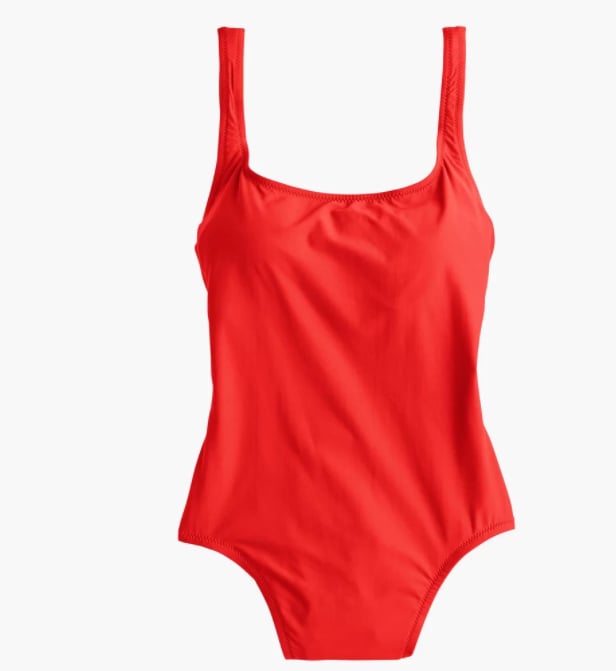 J.Crew Scoopback one-piece swimsuit