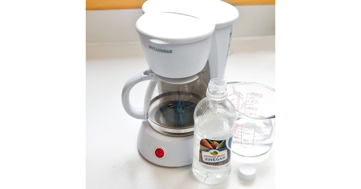 Clean coffee pot with vinegar. | Kitchen Hacks For Parents ...