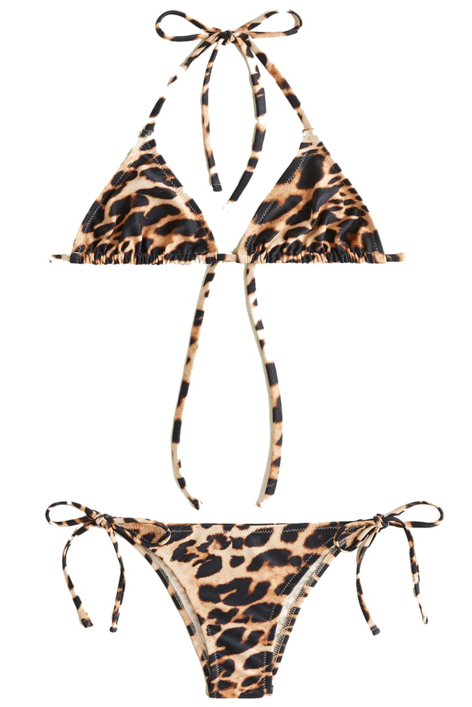 Mango Animal Print Bikini Top ($40)
Mango Animal Print Bikini Bottom ($30)