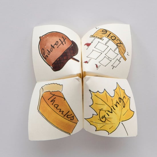 Thanksgiving Cootie Catcher