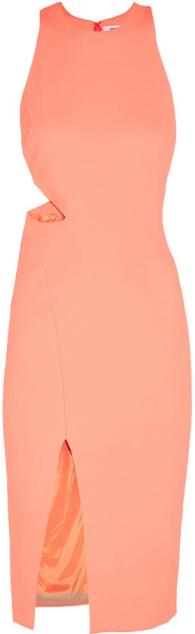 Elizabeth and James Giulia Cutout Stretch-Piqué Dress ($385)