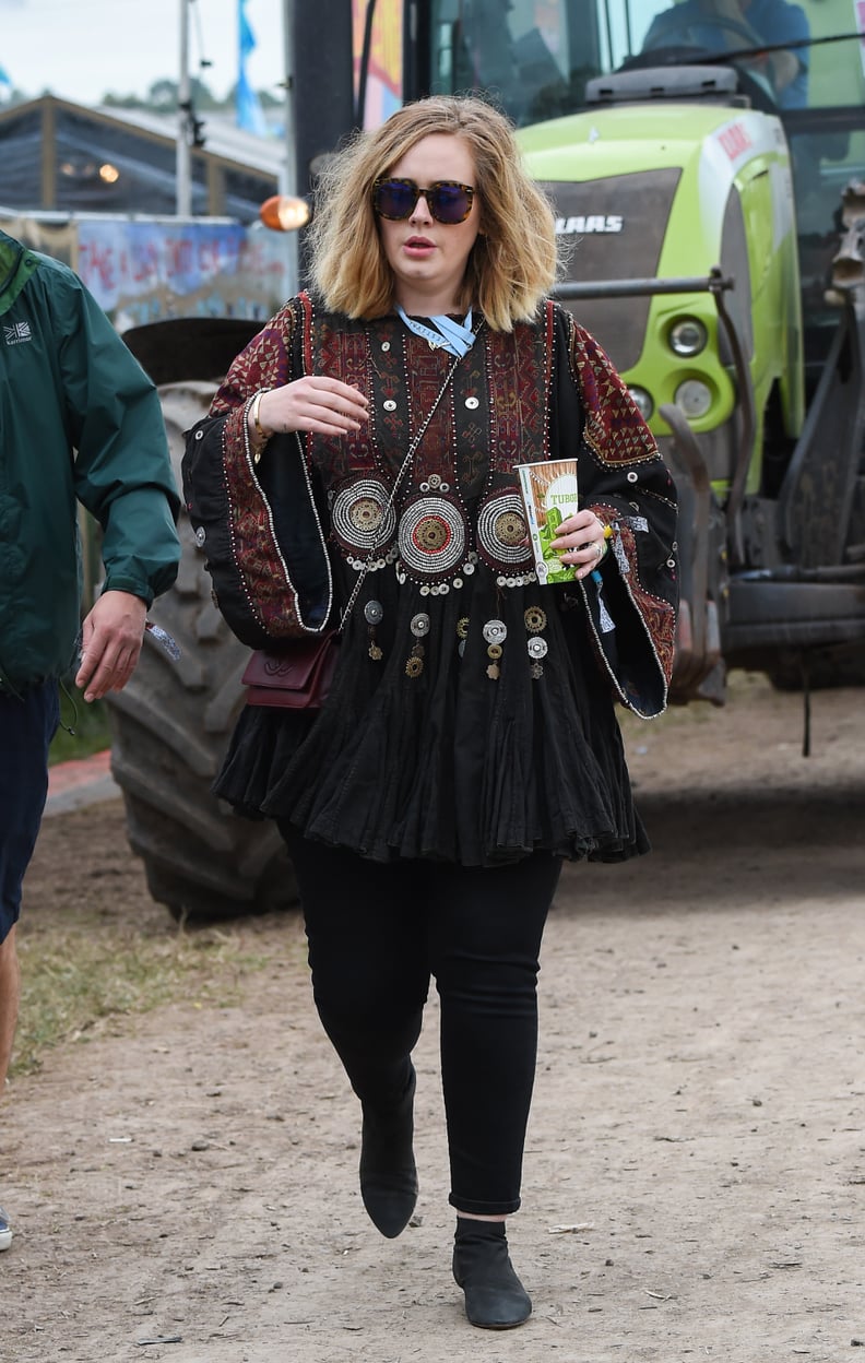 Adele at Glastonbury 2015