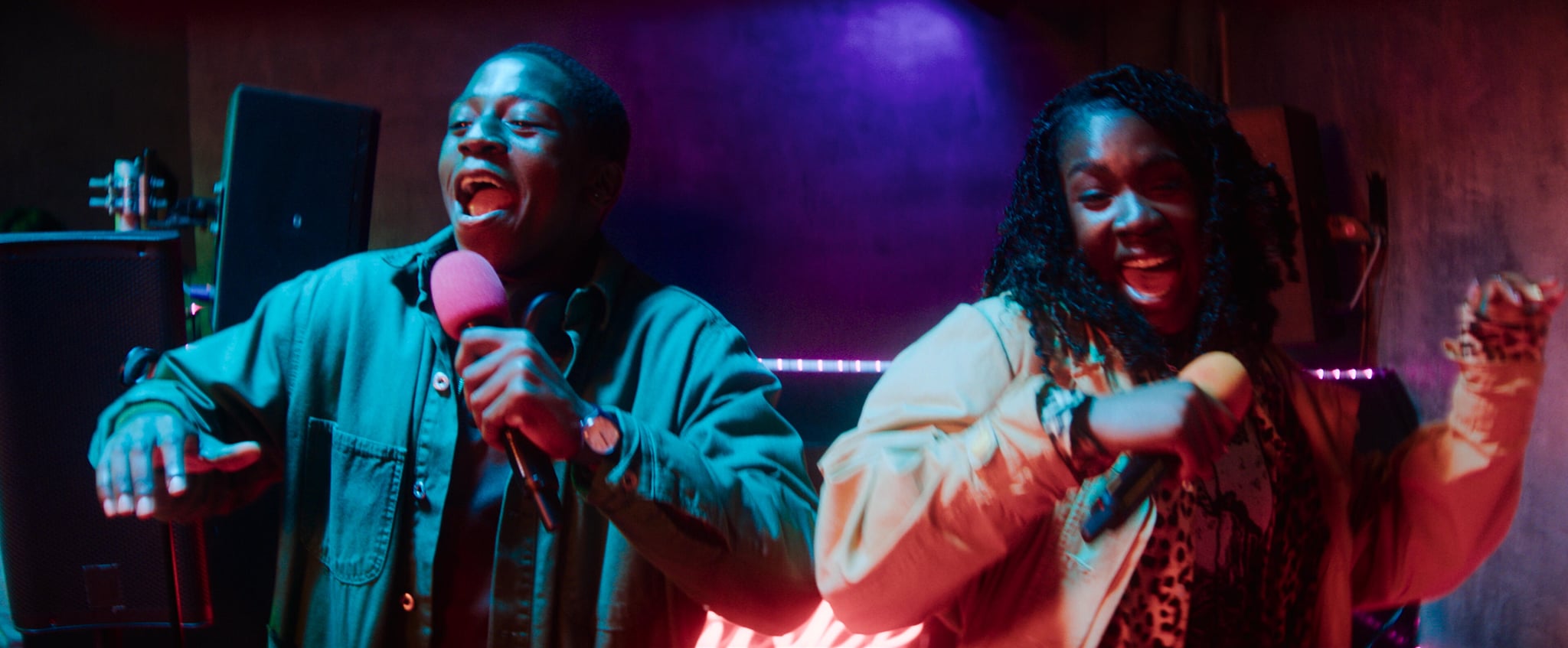 David Jonsson and Vivian Oparah in Rye Lane.