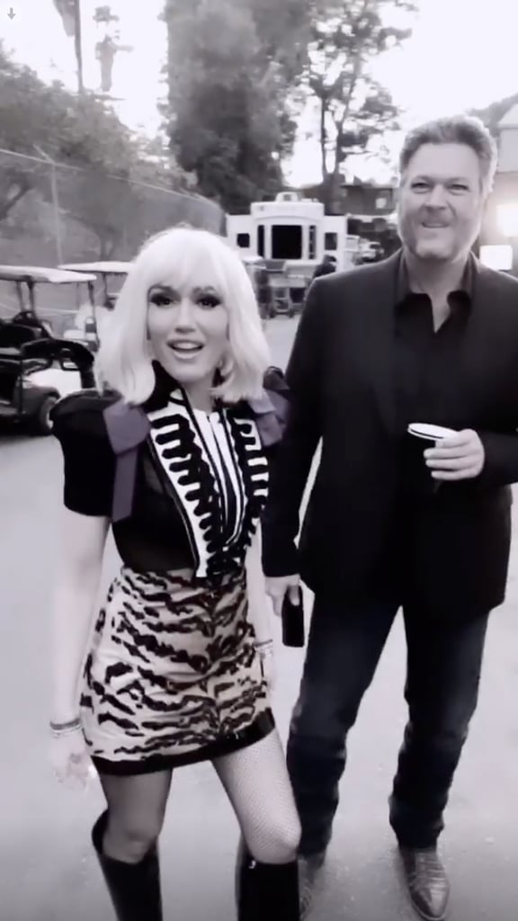 Photos Of Gwen Stefani S Bob Haircut And Bangs Popsugar Beauty