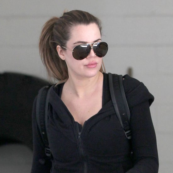 Khloe Kardashian Going to the Gym