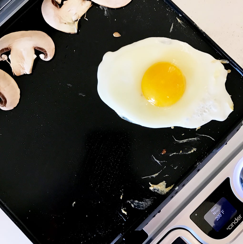 Fried eggs turn out perfect, too.