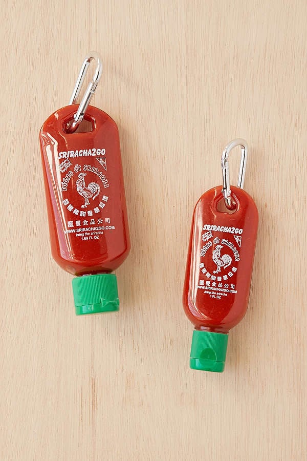 Urban Outfitters Sriracha To-Go Bottle Keychain