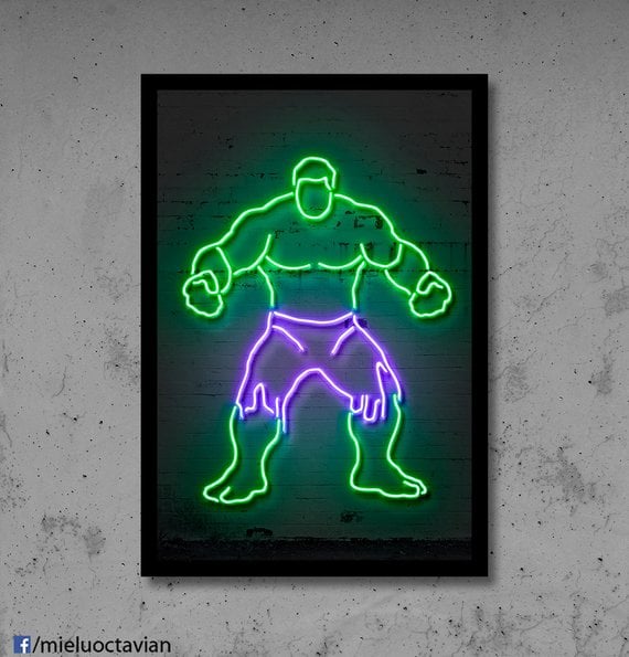 Hulk Wall Art