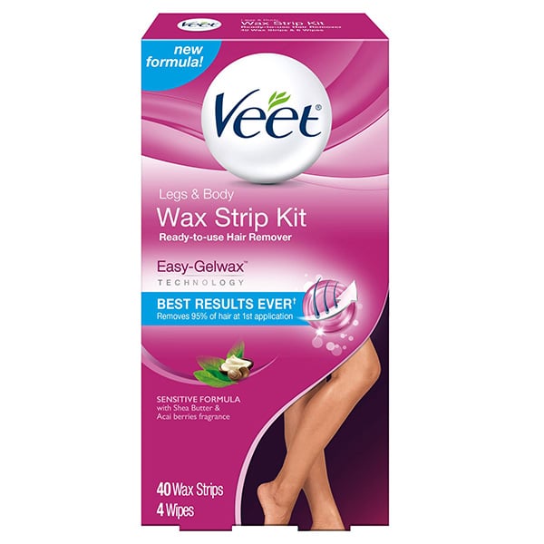 Veet Legs and Body Wax Strip Kit