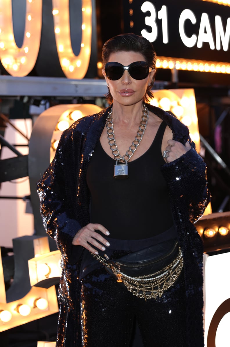Lisa Rinna at the Chanel Cruise 2024 Collection fashion show held at Paramount Studios on May 9, 2023 in Los Angeles, California. (Photo by Anna Webber/Variety via Getty Images)