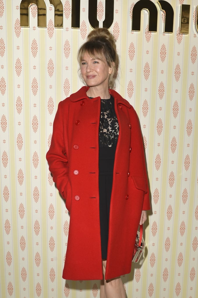 Renee Zellweger at Paris Fashion Week March 2015