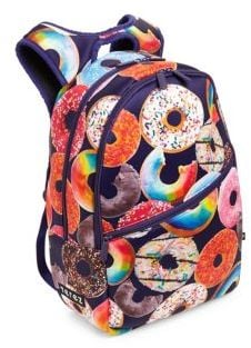 Donut-Print Backpack