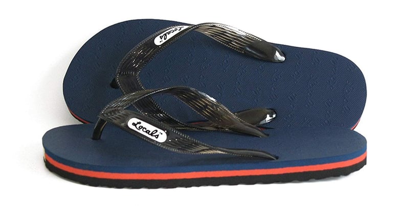 Locals Navy Slipper