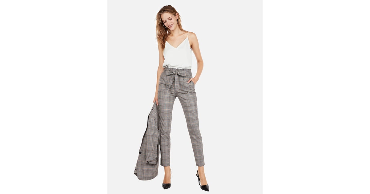 express high waisted dress pants